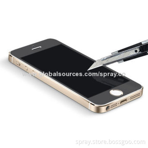 Real Colorful Tempered-glass Film Screen Protector for iPhone 5/5S/5C, Ultra-sensitive